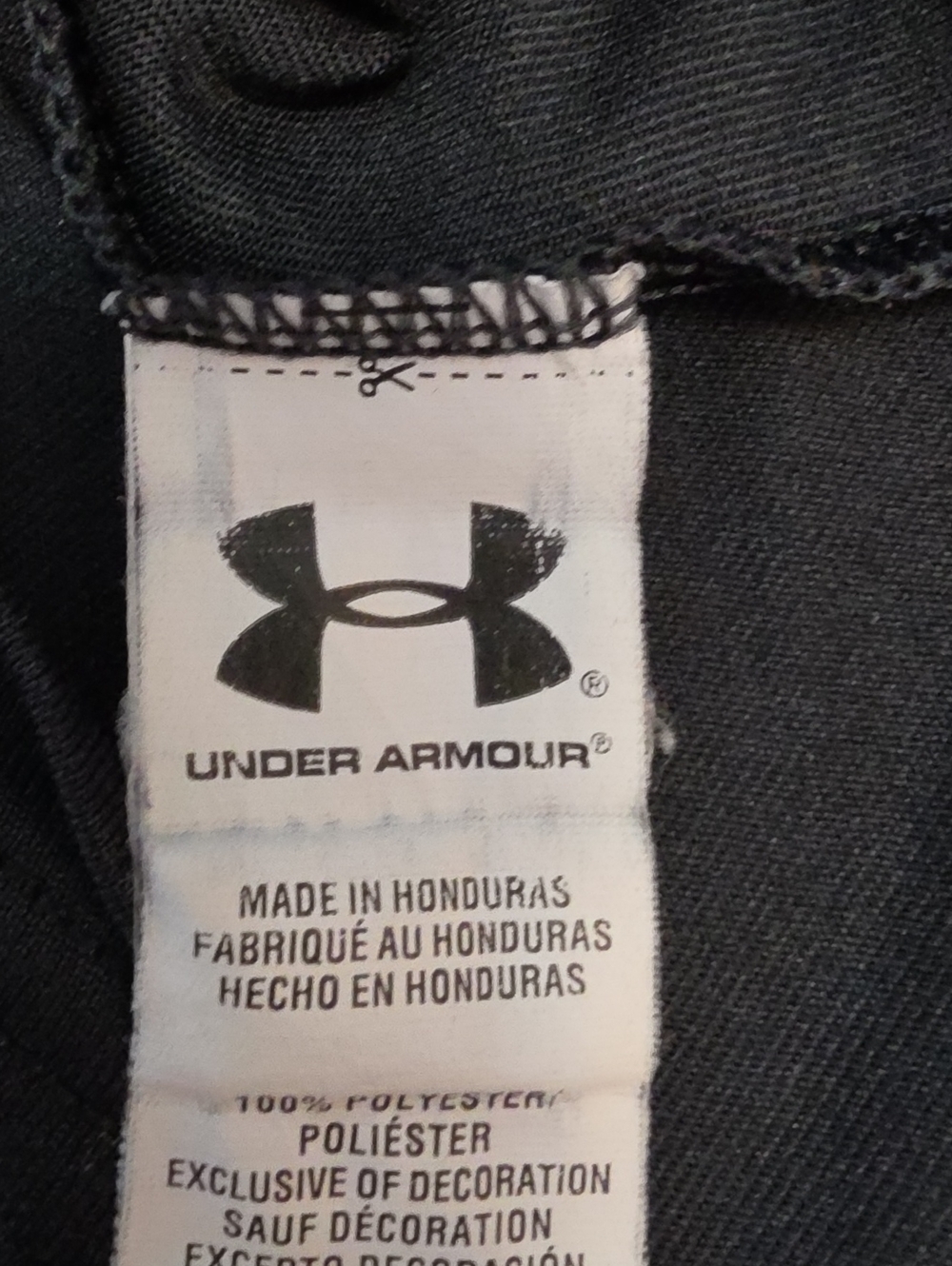 Three (3) Performance Tees Under Armour (2) & Reebok (1) Youth Medium/Large - Picture 11 of 16